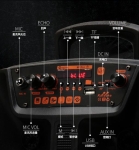 Преносима Bluetooth караоке тонколона TTD-8250, 8 инча, RGB LED, 30W, микрофон и дистанционно