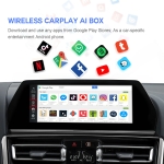 Youtube CarPlay (RA61-216) AI Box 2GB RAM + 16GB ROM – Безжичен Apple CarPlay и Android Auto, Android11, 4G LTE