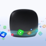 Youtube CarPlay (RA61-216) AI Box 2GB RAM + 16GB ROM – Безжичен Apple CarPlay и Android Auto, Android11, 4G LTE