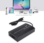 HX-100 с 8 конектора 100W универсално зарядно за лаптоп от алуминиева сплав, зарядно устройство за лаптоп, 110-240 V за домашна употреба в кола