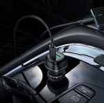 HOCO Z58A Зарядно за кола USB+USB-C PD20W + QC3.0 48W - Type-C към Lightning