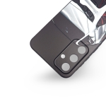 Шарен Кейс TP-40 за iPhone 14 (покриващ камерата) - Бяла Кола