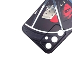 Шарен Кейс TP-40 за Samsung S25 (покриващ камерата) - Джанти Червен