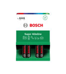 0148 Батерии Bosch Super Alkaline AAA 4-blister