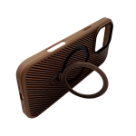 Premium Carbon MagSafe Case TP-100 за Samsung S25 - Titanium Златист