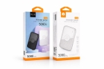 WUW Y142  Powerbank – 5000mAh, Li-ion, 22.5W, Бял