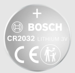 0452 Батерии Bosch Lithium CR2032 6-blister