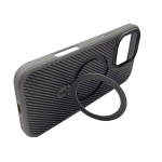 Premium Carbon MagSafe Case TP-100 за Samsung S26 Plus - Titanium Сив