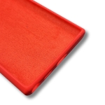 Silicone case TP-59 +камера за Samsung  A36 - Червен