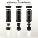 Преносима Машина за Еспресо Кафе Капсули KF-JN-02 3В1