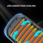 2бр. Соларна външна лампа SLP-9 100W IP-65 PIR сензор