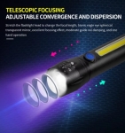 Фенер C82 LED диод + COB светлина