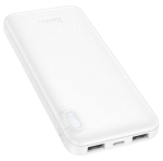HOCO PowerBank “J128 Powerful” 10,000mAh 2xUSB-A (Бял)