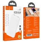 HOCO PowerBank “J128 Powerful” 10,000mAh 2xUSB-A (Бял)