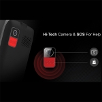 Мобилен телефон IPRO F189+БГ МЕНЮ/2G/32MB+32MB/0.3MP/1.77 инча/800mAh/Фенер/SOS/Dual SIM - Черен