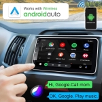 YB-10 Автомобилен мултимедиен плейър 1 DIN 10\" въртящ се дисплей HC8227, 4GB+64GB, IPS, CarPlay, Android Auto, Bluetooth, WiFi, GPS