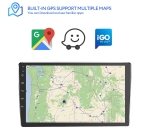 9D-8227 9\" Автомобилен мултимедиен плейър, 4GB+64GB, IPS, Wireless CarPlay, Android Auto, AHD камера, DSP, GPS