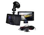 505 Автомобилен видеорегистратор 3 камери, 4.0\" дисплей, Full HD 1080P, Night Vision, Motion Detection