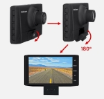 505 Автомобилен видеорегистратор 3 камери, 4.0\" дисплей, Full HD 1080P, Night Vision, Motion Detection