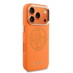2708 GUESS HC MAGSAFE PU W/ PERFORATED 4G ORANGE IP17 PRO