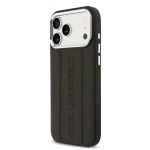 3721 KARL HC MAGSAFE PU W/ KARL DEBOSSED LOGO BLACK IP17 PRO MAX BLACK