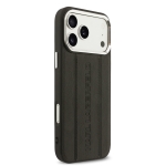 3721 KARL HC MAGSAFE PU W/ KARL DEBOSSED LOGO BLACK IP17 PRO MAX BLACK