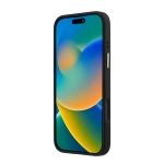 9667 GUESS HC MAGSAFE PU W/ PEONY HOT STAMP BLACK IP16 PRO MAX