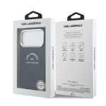 9269 KARL HC MAGSAFE PU W/ KARL RSG LOGO BLUE IP17 PRO MAX