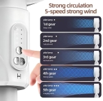 Мултифункционален вентилатор F1 с дистанционно – Настолен и стоящ - 3 степенен