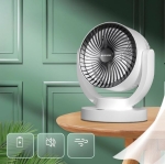 Презареждащ се вентилатор YH-169 3-степенен с 5000mAh батерия - Бял