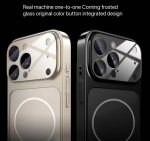 Magsafe кейс твърд гръб и TPU рамка TP-90 за iPhone 17 Pro - Сив