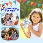 M300 Детски фотоапарат с моментално принтиране – 1080P HD (Син)