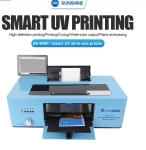SUNSHINE SS-890P Smart UV многофункционален мастиленоструен принтер, оборудван с 8 инча сензорен компютър за телефон, таблет, машина за рязане на протектор