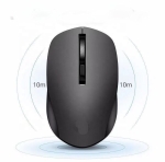 JEDEL WD156 Dual Mode Безжична Мишка – Bluetooth / 2.4G, Тиха, 300mAh Презареждаема, 1600 DPI, Сива / Черна