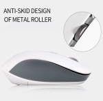 JEDEL WD156 Dual Mode Безжична Мишка – Bluetooth / 2.4G, Тиха, 300mAh Презареждаема, 1600 DPI, Сива / Черна