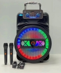 QL-1501 15\" 40W Безжична колона говорител субуфер+ 2 безжични микрофони