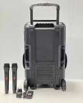 QL-1501 15\" 40W Безжична колона говорител субуфер+ 2 безжични микрофони