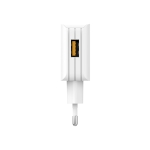 (НАРУШЕНА ОПАКОВКА) LINK★STAR TC-9 3.0A Бързозаряден USB Адаптер 220V с Type-C кабел - Бял