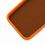 Premium Carbon Case TP-103 за iPhone 17 Pro Max - Оранжев