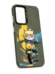 SOCOOL арт кейс TP42 за Samsung A17 - (11) Мото котка