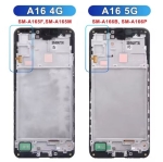 LCD за Samsung A16 4G SM-A165F SM-A165M GH82-36253A INCELL+Рамка