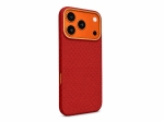 Premium Carbon Case PKA TP-106 за iPhone 17 Pro Max - Червен