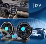 Двоен Вентилатор за кола/камион 12V/24V CIC907 на запалка