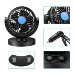 Единичен Вентилатор за кола/камион 12V/24V CIC913 на запалка
