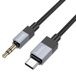 HOCO UPA32B Aux 3.5mm Към USB-C Type-C - Черен