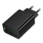 HOCO Адаптер CS94A PD20W+QC18W USB / USB-C - Черен