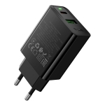 HOCO Адаптер CS94A PD20W+QC18W USB / USB-C - Черен
