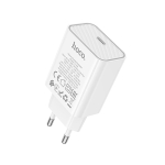 HOCO C143A Benefit 20W PD Бързо Зарядно Устройство USB-C (EU) – Бяло