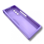 Z16 PVC case за Samsung Z Fold 7 от 2 части - Лилав