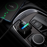 HOCO E89 FM 45W. модулатор трансмитер (2 USB изхода + 1USB-C, microSD, Bluetooth)